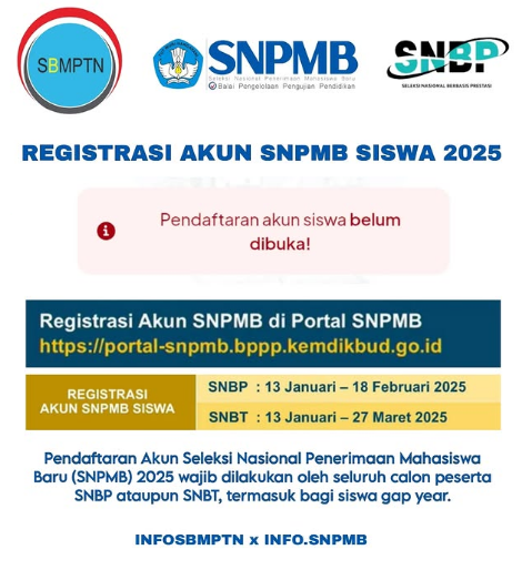 Pendaftaran SNBP 2025 Dibuka 2 Hari Lagi, Cek Tahapan dan Timeline Lengkapnya!
