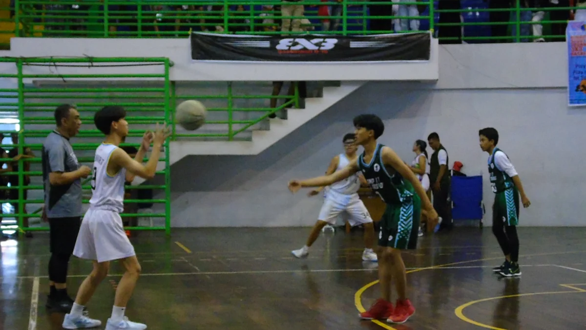 Ilustrasi turnamen basket antar pelajar. (Dok. Jabar Ekspres)