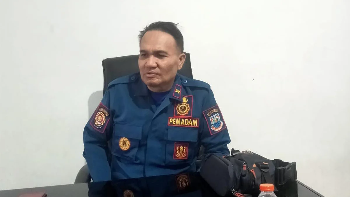 Kepala Bidang Damkar Kota Cimahi, Ahmad Suparlan (Mong)