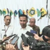 Pemprov Jabar Ikut Pangkas Perjalanan Dinas Luar Negeri Pj Gubernur Jabar Bey Triadi Machmudin saat menjabarkan progres efisiensi anggaran, Selasa (4/2).