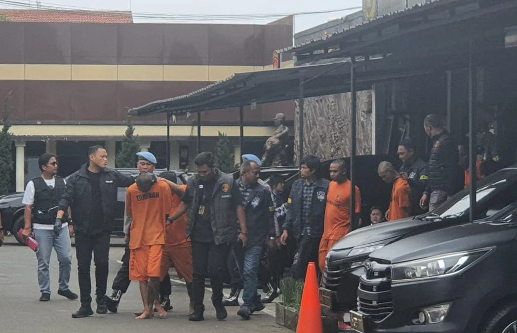 Sembilan Pelaku Curanmor Diringkus Jajaran Satreskrim Polres Cimahi (mong)