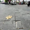 Kondisi Jalan di Kawasan Alun-alun Kota Cimahi/Firman Satria/Jabar Ekspres/