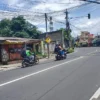 Simpang Pemkot Cimahi yabg akan di perlebar/Firman Satria/Jabar Ekspres/