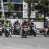 Ilustrasi: Kepadatan kendaraan sepeda motor di Jalan Asia Afrika, Kota Bandung, Jum'at (7/2). Foto: Dimas Rachmatsyah / Jabar Ekspes