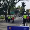 Dok. Polisi saat gelar razia lali lintas. Dok Jabar Ekspres.