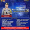 OPERASI KESELAMATAN MUSI 2025 di Wilayah Polda Sumatera Selatan, Ini Target Operasi & Jadwalnya