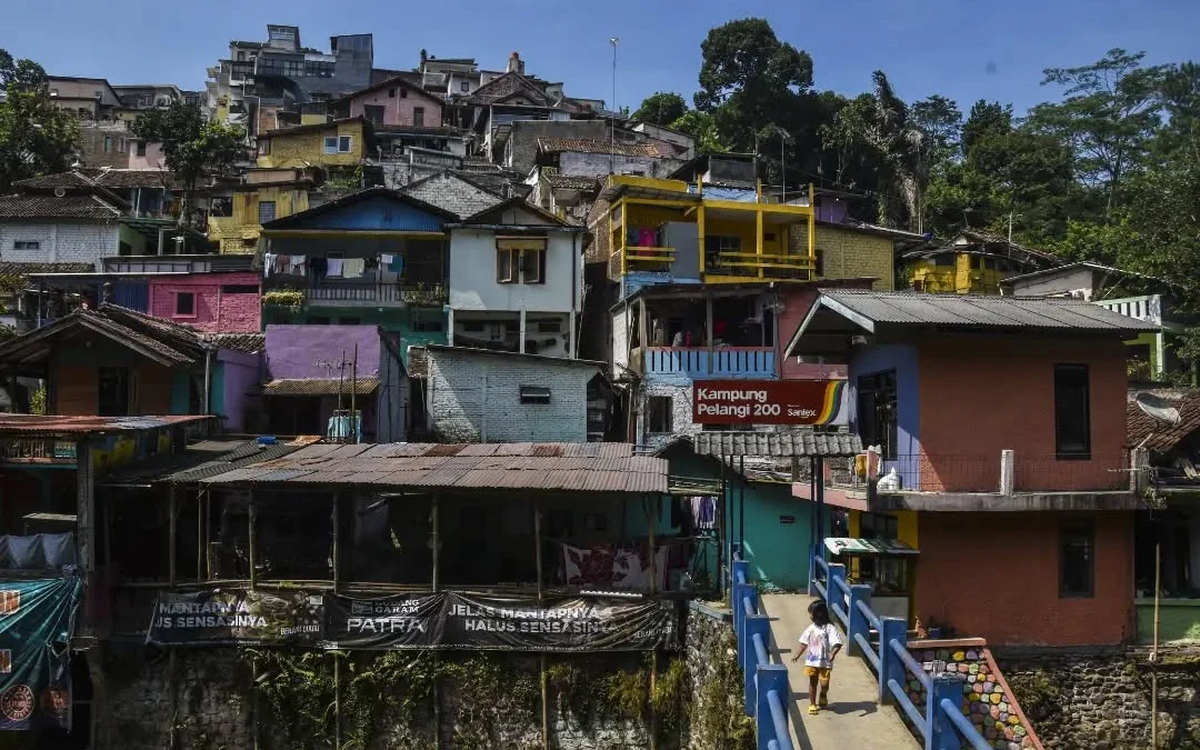 Ilustrasi rumah padat penduduk. Foto: Dimas Rachmatsyah / Jabar Ekspres