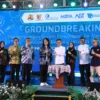 Wakil Menteri Pekerjaan Umum, Diana Kusuma Astuti, memberikan apresiasi terhadap kolaborasi antara Pemerintah Kabupaten Bandung dan PDAM Tirta Raharja dalam pembangunan Proyek Pengembangan Sistem Penyediaan Air Minum (SPAM) di Ciparay. Foto Istimewa