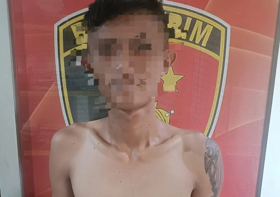 Tampang bang jago AA (25) yang aniaya dosen di Rancaekek Bandung lantaran tak diberi uang dan rokok. Foto Istimewa