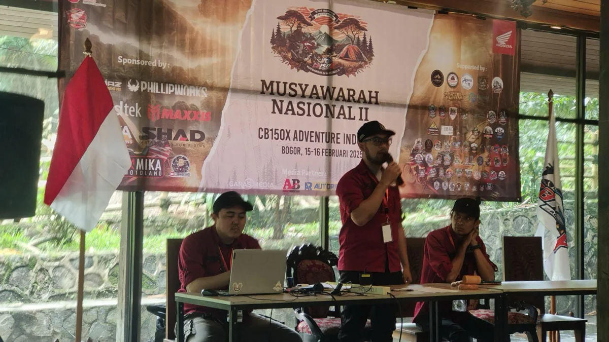Musyawarah Nasional ke 2 dan Kopdarnas ke 4 CB150X Adventure Indonesia Digelar di Bogor