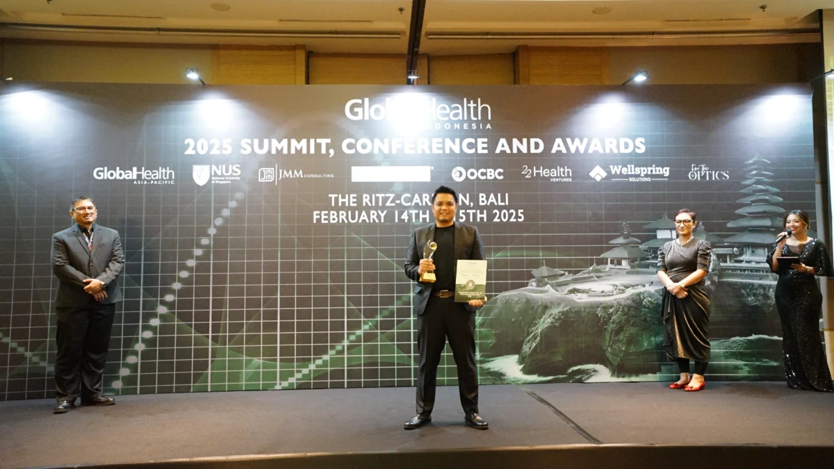 CEO Admedika Membahas AI dan Data Analytics di GlobalHealth Indonesia Summit Conference & Awards 2025.