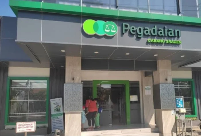 Ilustrasi gedung Pegadaian