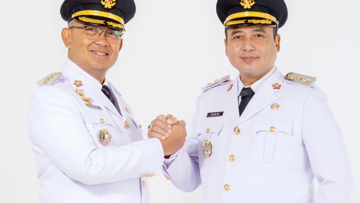 Farhan dan Erwin Wali Kota dan Wakil Wali Kota Bandung/Foto:Istimewa/