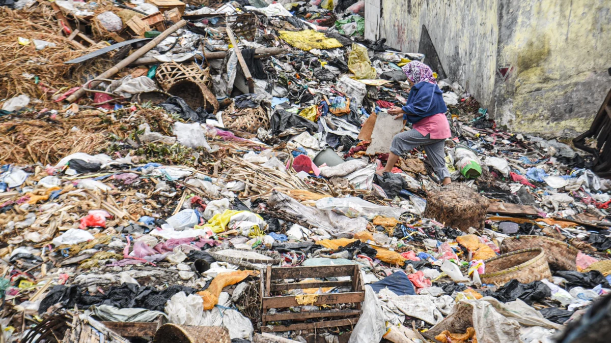 krisis sampah di Cimahi/Foto: Istimewa/