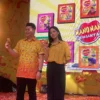 Marketing Manager Nano Nano, Cau Khun, saat Nano Nano Kolaborasi dengan One Piece,