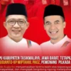 Postingan DPD PDI Perjuangan Jabar di Instagram resminya pada 9 Desember 2024. Kini, MK mendiskualifikasi pasalon Ade Sugianto-Iip Miptahul Paoz, dan Pilkada Kabupaten Ciamis kemungkinan dilaksanakan ulang. (foto: Istagram DPD PDI Perjuangan Jabar)