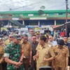 Wakil Bupati Bogor, Ade Ruhandi saat melaksanakan sidak di Pasar Leuwiliang. Foto : Diskominfo