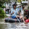 Ilustrasi banjir di Bandung beberapa waktu lalu. Foto: Dimas Rachmatsyah / Jabar Ekspres