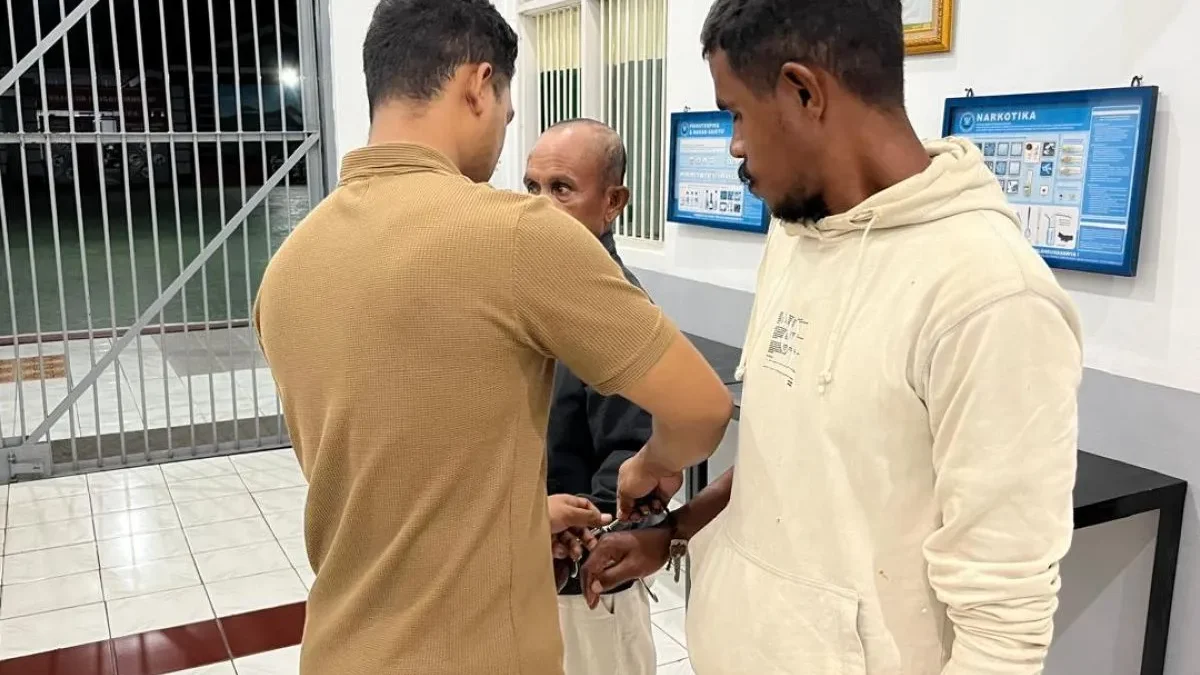 Pelaku TPPO di jebloskan ke dalam penjara Lapas Ende. (Foto/ANTARA)