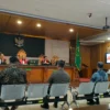 Dok. Situasi sidang lanjutan kasus korupsi Bandung Smart City yang melibatkan mantan sekda Kota Bandung dan 4 anggota DPRD Kota Bandung. Selasa (25/2). Foto. Sandi Nugraha.