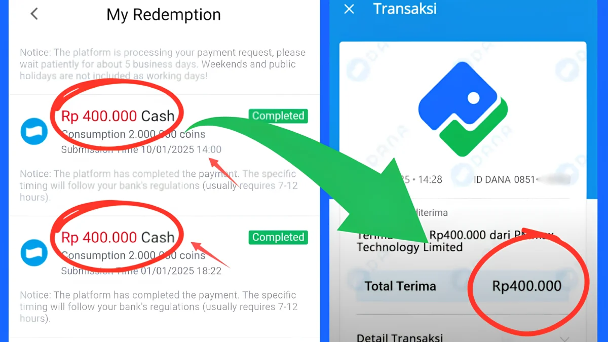 Aplikasi Penghasil Saldo DANA Gratis Lagi Viral Membayar hingga Rp400.000 di 2025