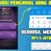 Tanpa Main Game Aplikasi Penghasil Uang Terbaru 2025 Memberi Rp1,4 Juta Sekali Tarik