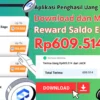 Tugasnya Termudah Hadiah Saldo Melimpah hingga Rp609.514 dari Aplikasi Penghasil Uang Terbukti Membayar 2025