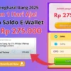 Mainkan 1 Hari Dikirim Saldo hingga Rp275.000 dengan Aplikasi Penghasil Uang Tercepat 2025