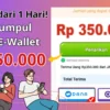 Kurang dari 1 Hari Terkumpul Rp350.000 dengan Aplikasi Penghasil Uang 2025