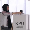 Ilustrasi pemungutan suara pilkada 2024.