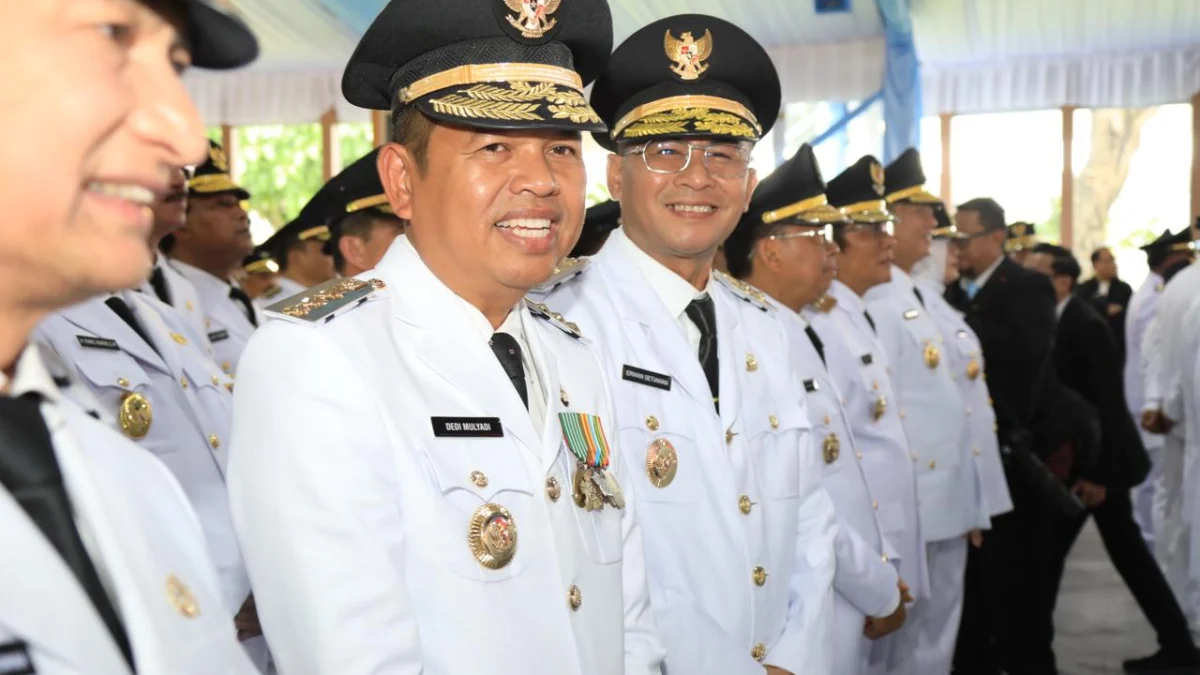Gubernur Jawa Barat Dedi Mulyadi terapkan anak SMA wajib militer/Foto:Istimewa/