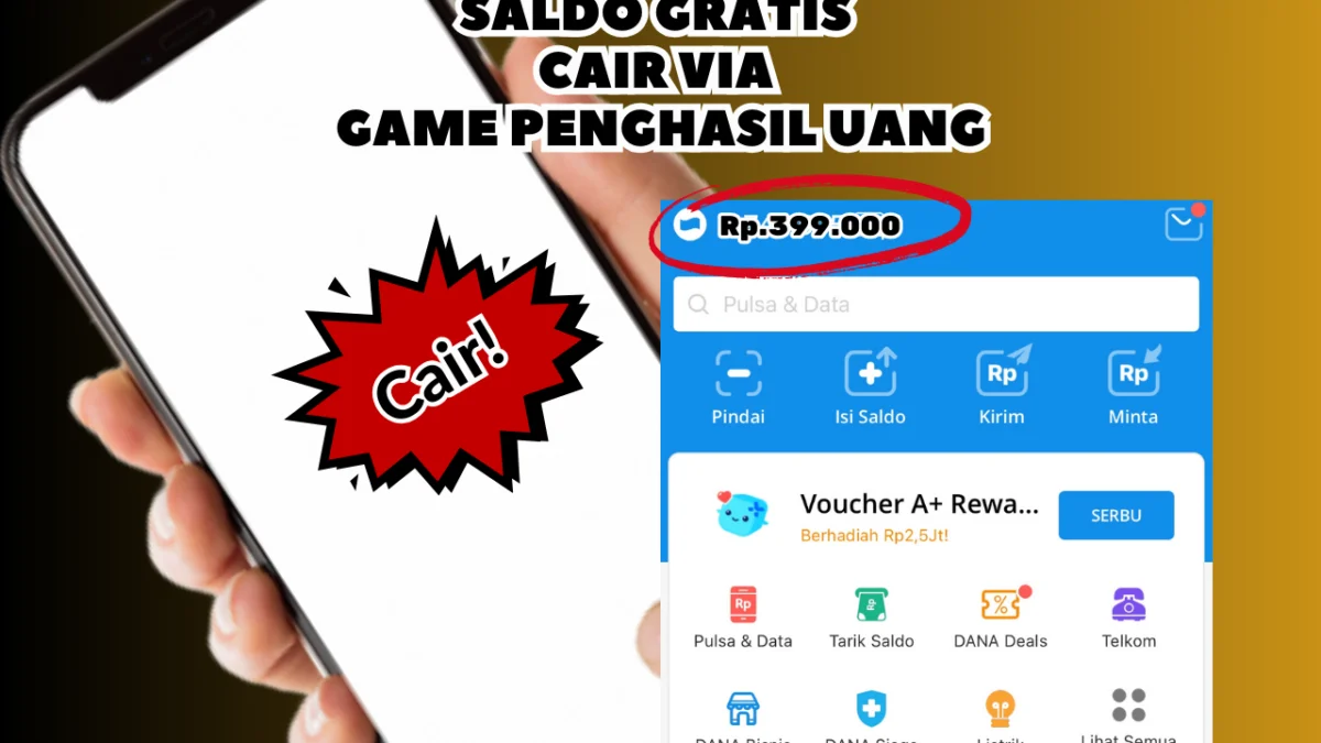 Install Game Penghasil Uang Terseru 2025, Klaim Reward Saldo Gratis Hingga Rp399.000 Install Game Penghasil Uang Terseru 2025, Klaim Reward Saldo Gratis Hingga Rp399.000