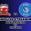 LINK Live Streaming Madura United vs PSBS Biak Hari Ini, Pekan Ke-22 di BRI Liga 1 2024/2025