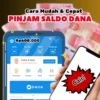 Pinjam Saldo Dana Rp600.000 Cairnya Mudah Tanpa Perlu KTP