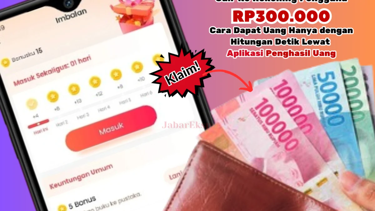 Untung Rp300.000 dari Aplikasi Penghasil Uang Ini, Install Secara Resmi