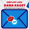 DANA KAGET Hari Ini, Klaim Saldo Gratis Hingga Rp100.000 dengan Buka Ampopnya