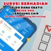 Survei Berhadiah Saldo DANA Gratis Rp100.000 Langsung Cair ke Rekening Nama yang Beruntung