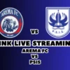 LINK Live Streaming Arema FC vs PSIS Hari Ini, Pekan Ke-24 di BRI Liga 1 2024/2025