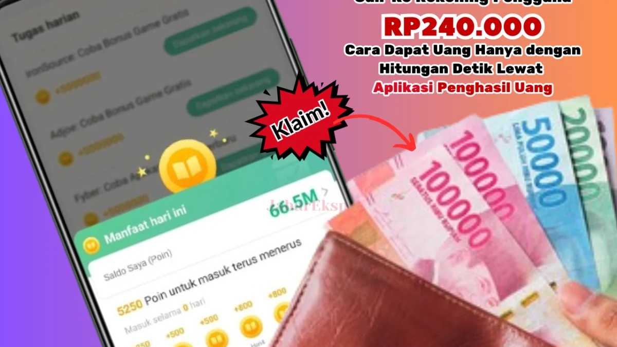 Dapat Saldo Dompet Elektronik Install Aplikasi Penghasil Uang Ini Hingga Rp240.000