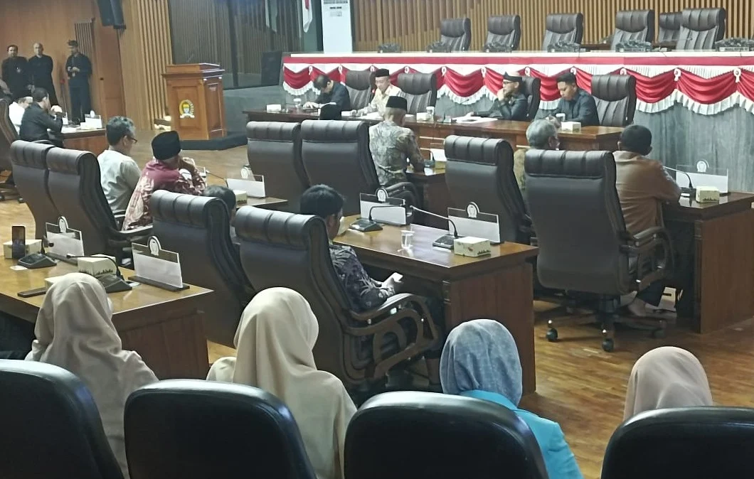 Menjelang Ramadan, DPRD Kota Bandung melakukan audiensi bersama Ormas Islam dan kepemudaan di Gedung DPRD Kota Bandung, Kamis, 27 Februari 2025.