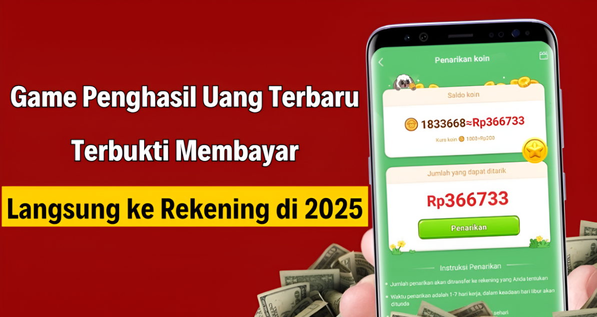 15 Game Penghasil Uang Terbaru Terbukti Membayar Langsung ke Rekening di 2025 15 Game Penghasil Uang Terbaru Terbukti Membayar Langsung ke Rekening di 2025