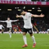 Selebrasi Mohamed Salah usai cetak gol untuk kemenangan Liverpool. (Instagram / mosalah)