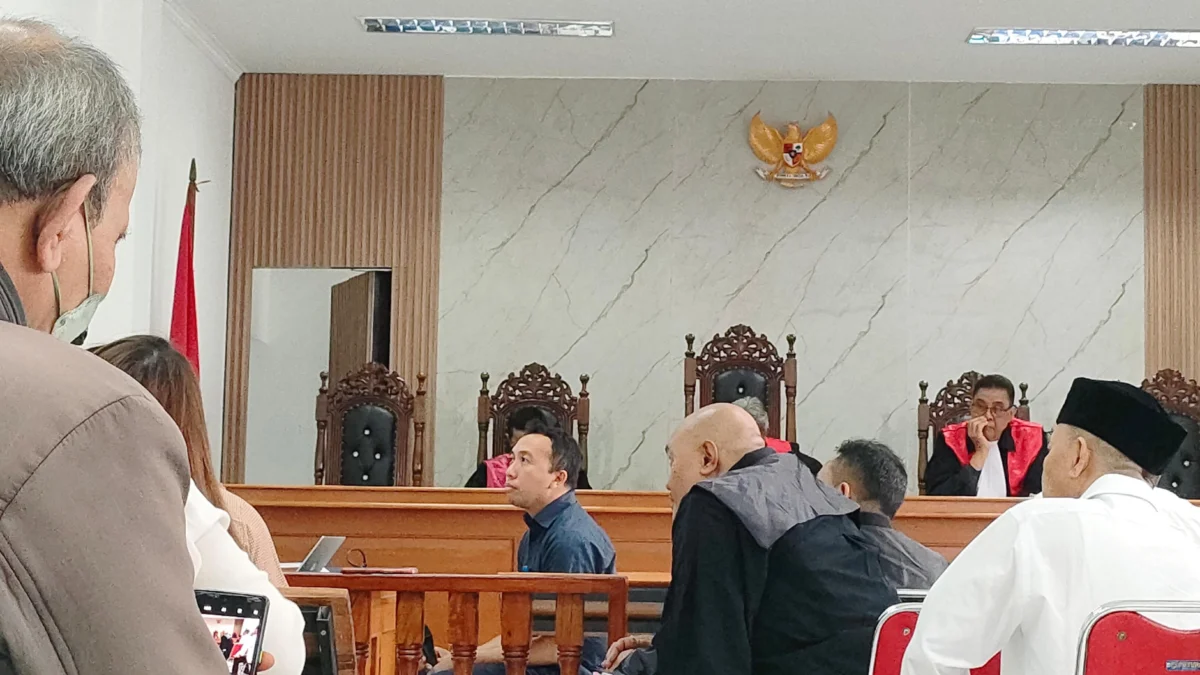 Dok. Sidang lanjutan kasus Korupsi Bandung Smart City, saksi Panji Kharismadi Dihadirkan di ruangan persidangan. Selasa (18/3). Foto. Sandi Nugraha.
