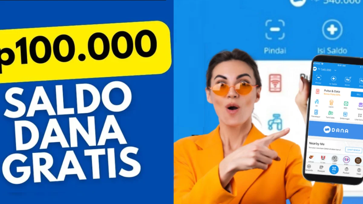 Cairkan Saldo DANA Gratis Rp100.000 Cukup Klik Disini!