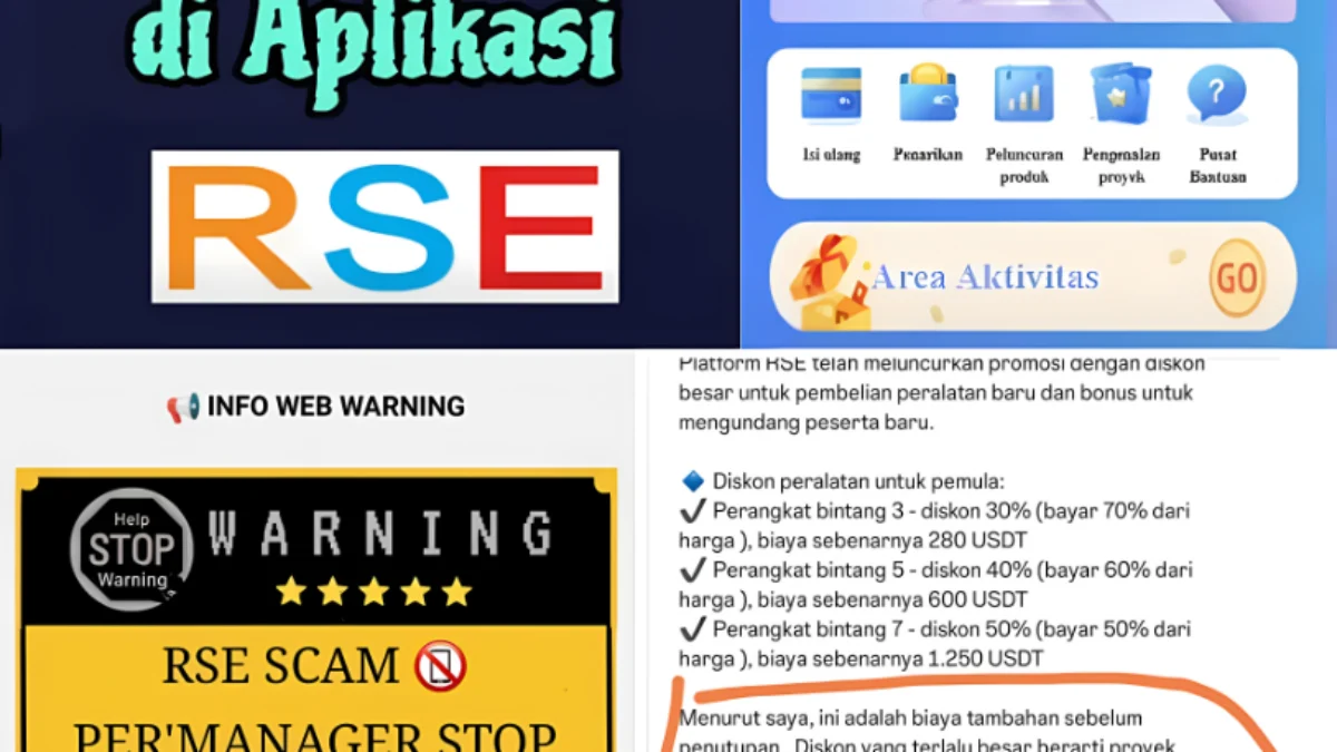Aplikasi RSE Masih Mencari Mitra Baru, Benarkah Aplikasi Ini Aman atau Penipuan Investasi?