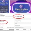 Aplikasi WPONE yang sudah berganti rekening.