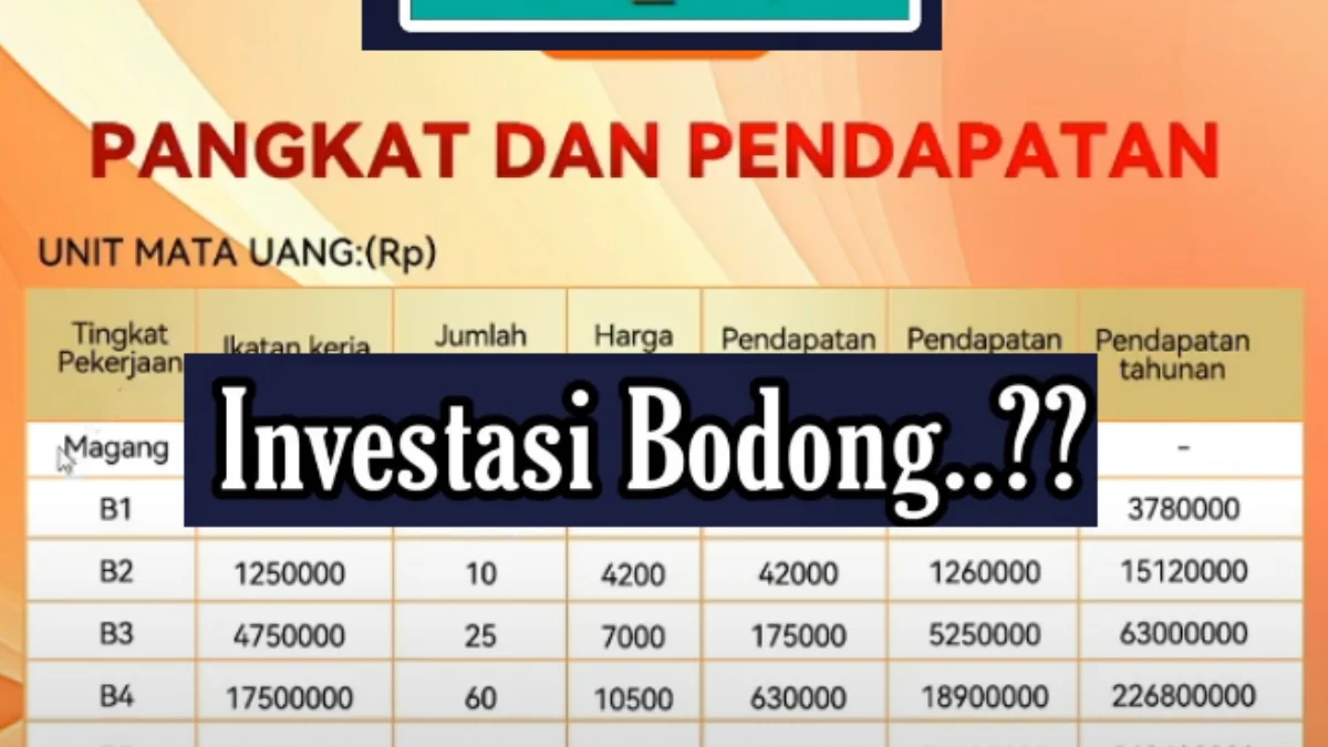 Ciri-Ciri Aplikasi Penghasil Uang AKQA Diduga Penipuan Skema Ponzi, Akan Scam?