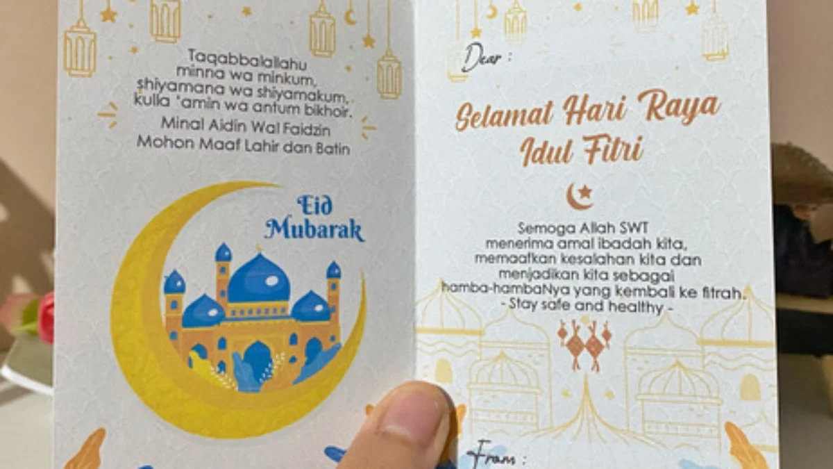 30 Contoh Ucapan Hampers Lebaran 2025