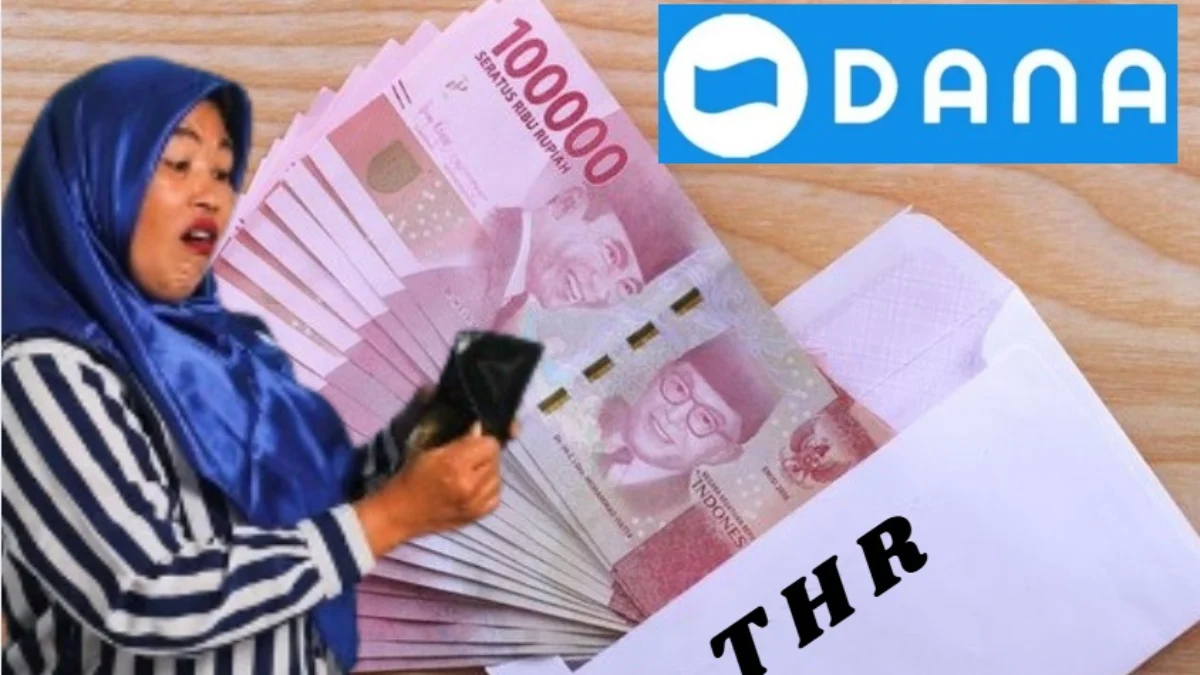 THR Saldo DANA Gratis langsung cair.