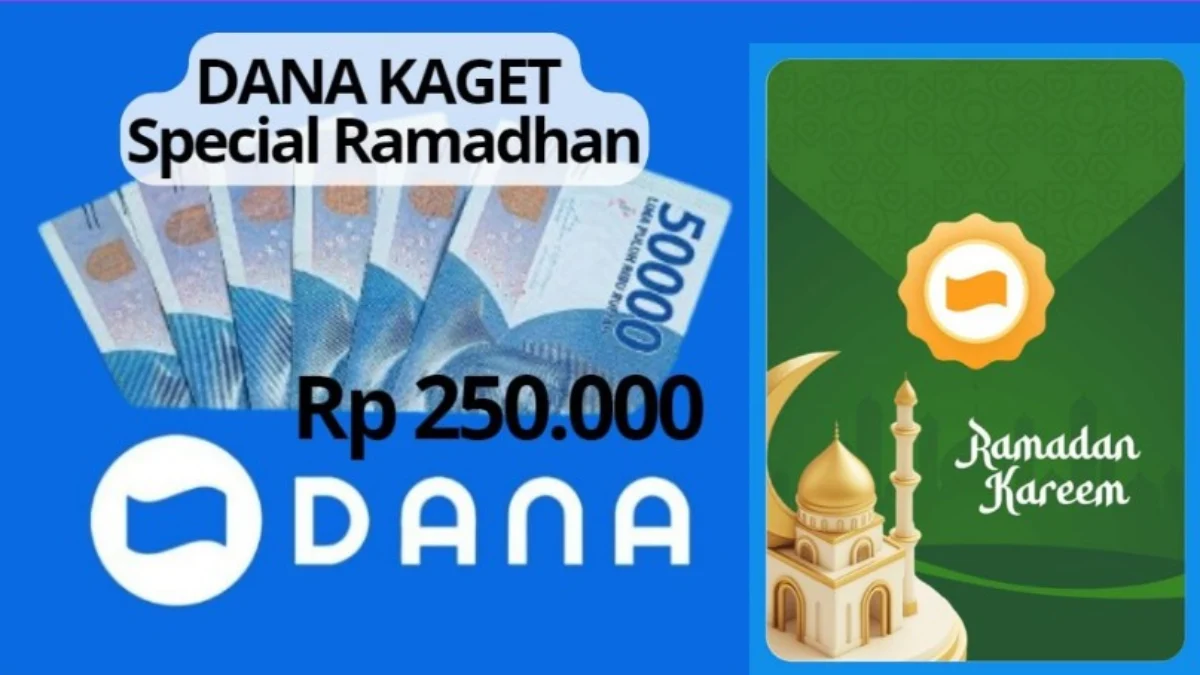 Buka Amplop dapatkan SAldo DANA Gratis hingga Rp250.000.